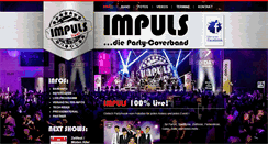 Desktop Screenshot of impuls-live.de